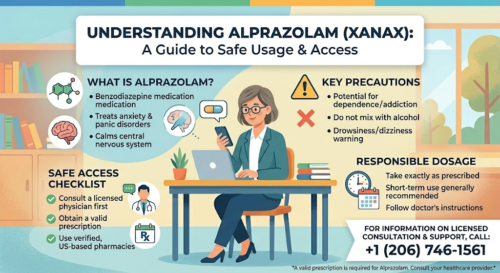 Understanding Alprazolam: Uses, Effects, and Safety Information 1 buy alprazolam online overnight delivery